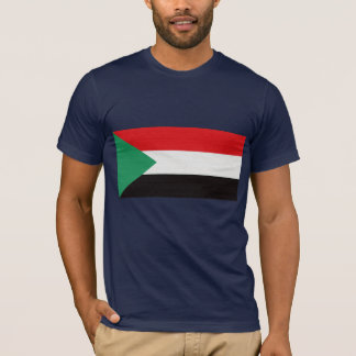 Camiseta A bandeira de Sudão