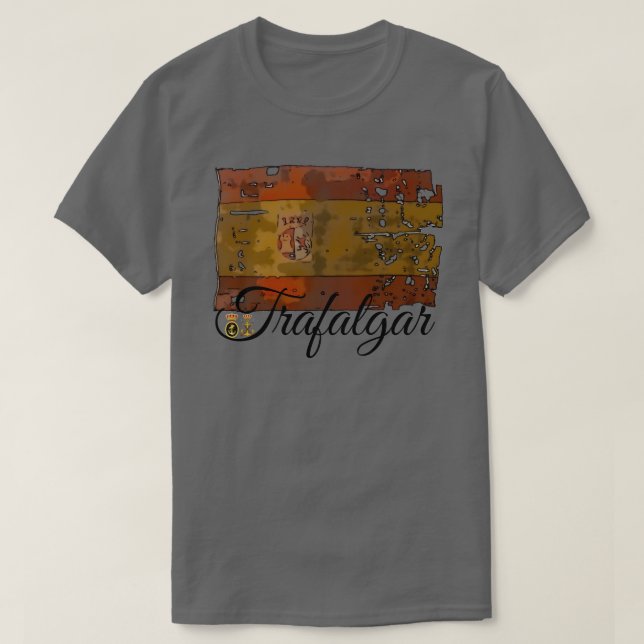 CAMISETA A BANDEIRA DE TRAFALGAR (Frente do Design)