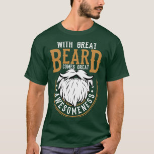 Camiseta A Barba Com A Barba Do Excelente Vem Com O Excelen