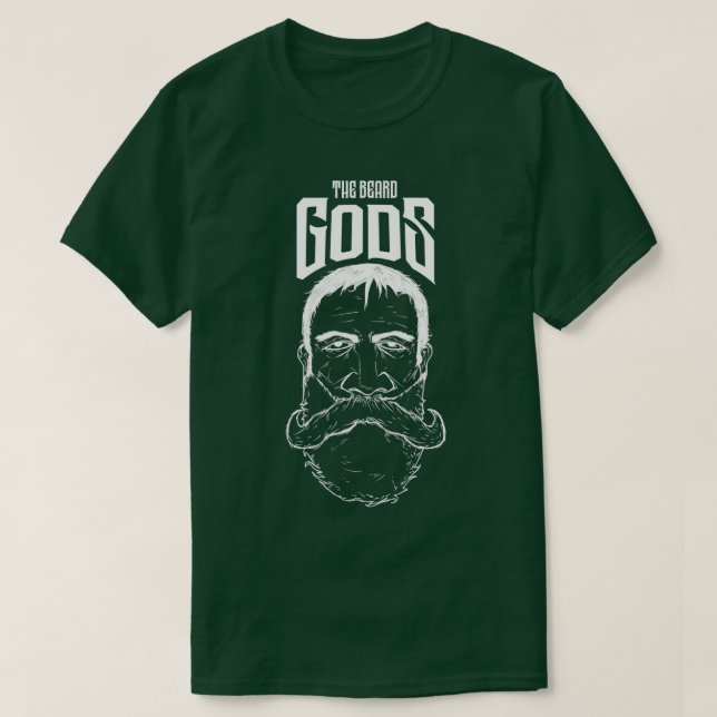 Camiseta A barba de barba amava o Donx27t, tem graça (Frente do Design)