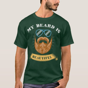 Camiseta A Barba É Bela Legal E Engraçada, Os Melhores Aman