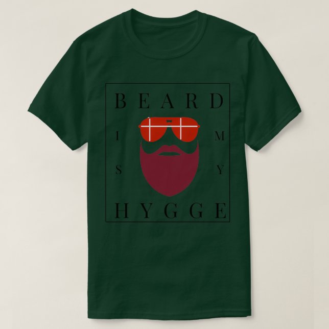 Camiseta A barba é minha gema (Frente do Design)