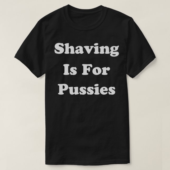 Camiseta A Barba É Para As Pussias (Frente do Design)