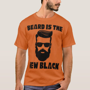 Camiseta A Barba É Uma Barba Engraçada No Novo Mundo Negro