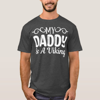 Camiseta A Barba Engraçada Oferece O Meu Pai É Um Viking 2