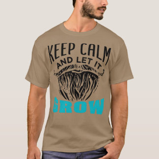 Camiseta A Barba Fica Calma E Deixa Crescer