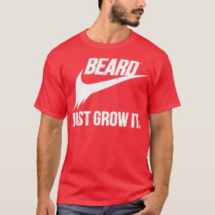 Camiseta A barba só cresce a sua saia clássica