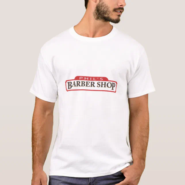 Design de camiseta que nunca morre de um barbeiro lendário