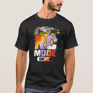 Camiseta A Basear Modo Rc De Truggy No Carro Rc