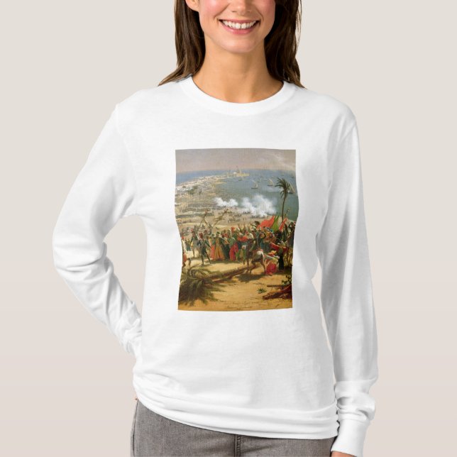 Camiseta A batalha de Aboukir, o 25 de julho de 1799 (Frente)