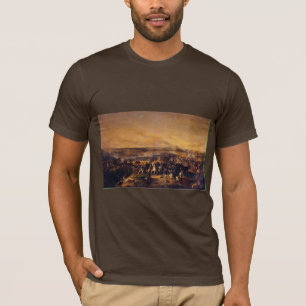 Camiseta A batalha de Borodino por Hess Peter Von