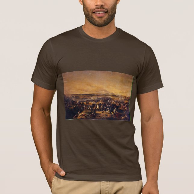 Camiseta A batalha de Borodino por Hess Peter Von (Frente)