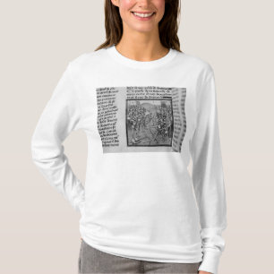 Camiseta A batalha de Crecy em 1346