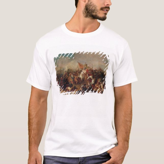 Camiseta A batalha de Hastings em 1066 (Frente)