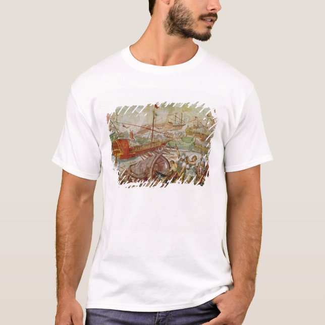 Camiseta A batalha de Lepanto, em outubro de 1571, 1600 (Frente)