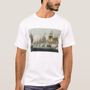 Camiseta A batalha de Trafalgar, o 21 de outubro de 1805,