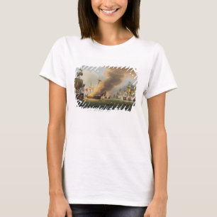 Camiseta A batalha de Trafalgar, o 21 de outubro de 1805,