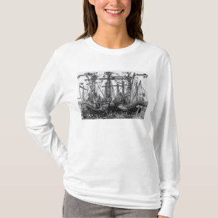 Camiseta A batalha de Zonchio em 1499