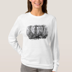 Camiseta A batalha de Zonchio em 1499