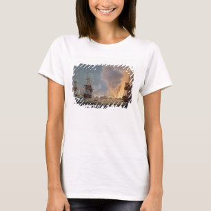 Camiseta A batalha do Nile, o 1º de agosto de 1798, gravad
