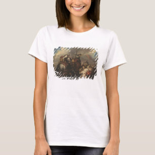 Camiseta A Batalha dos Cavaleiros (petróleo na canvas)