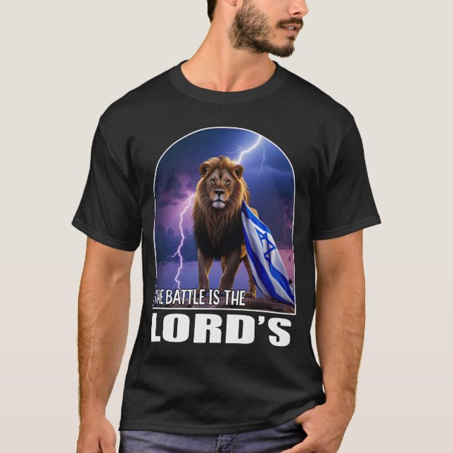 CAMISETA A BATALHA É DO SENHOR (Frente)