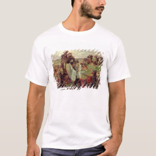 Camiseta A batalha entre Russo e Tatars, 1916
