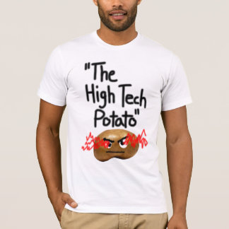 Camiseta a batata alta tecnologia