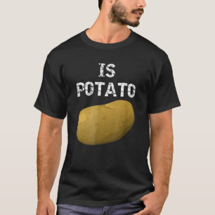 Camiseta A Batata É Vista Na Televisão Noturna 24