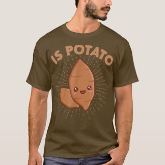 Camiseta A Batata É Vista Na Televisão Noturna De Tarde Kaw