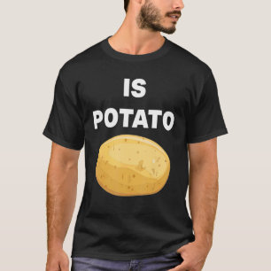 Camiseta A Batata É Vista Na Televisão Noturna Tarde 1