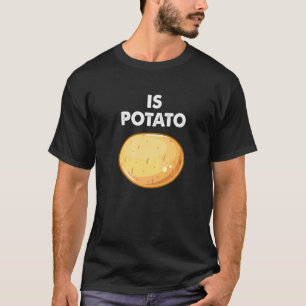 Camiseta A Batata É Vista Na Televisão Noturna Tarde 3