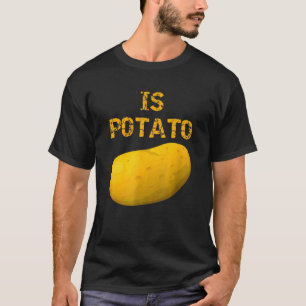 Camiseta A Batata É Vista Na Televisão Noturna Tarde 6
