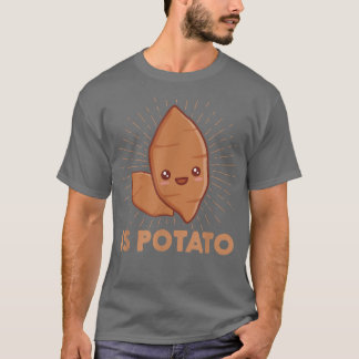Camiseta A Batata É Vista Na Televisão Noturna Tarde Engraç