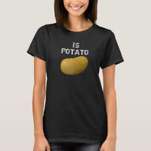 Camiseta A Batata É Vista Na Televisão    Noturna Tardia 4