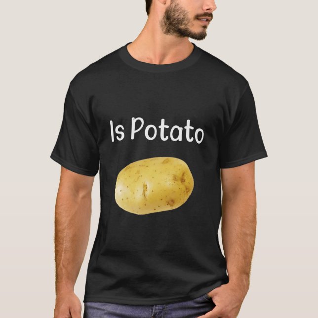 Camiseta A Batata É Vista Na Tv Noturna Tarde (Frente)