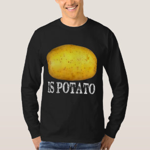 Camiseta A Batata Está Na Televisão Como Se Vê Na Noite Tar