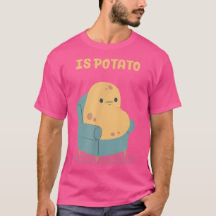 Camiseta A Batata Está Na Televisão Como Se Vê Na Noite Tar