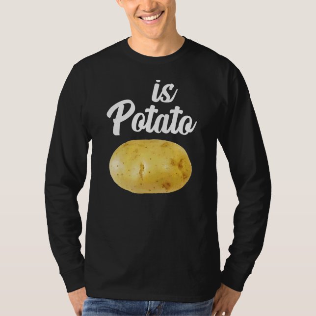 Camiseta A Batata, Tal Como Se Vê Na Noite Tarde, É A Batat (Frente)