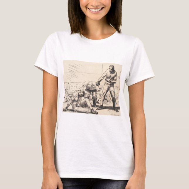Camiseta A Bater - George Bellows - c1917 (Frente)