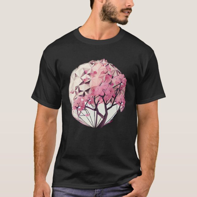 Camiseta A Beautiful Symbol of Renewal Cherry Blossom Tree  (Frente)