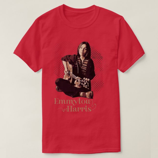 Camiseta A bela Miss Emmylou (Frente do Design)