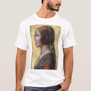 Camiseta A bela princesa, Leonardo da Vinci