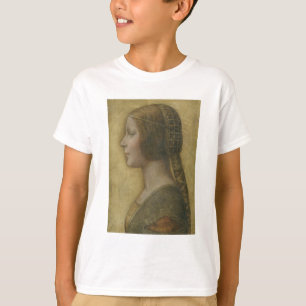 Camiseta A bela princesa (por Leonardo da Vinci)