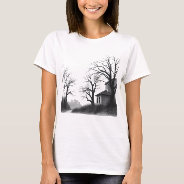 Camiseta a beleza da natureza (Frente)