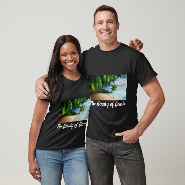 Camiseta A beleza da praia (Unissex)