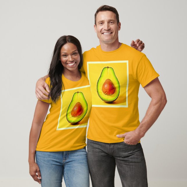 Camiseta A Beleza de um Design Avocado Saudável (Unissex)