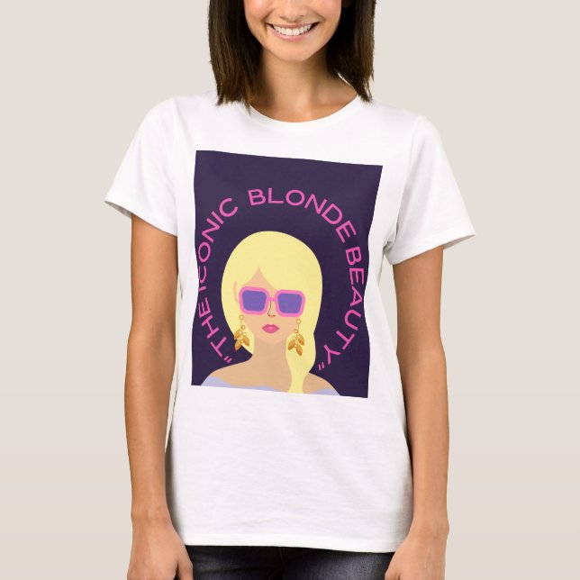 CAMISETA A BELEZA DO BLONDE ICONEC (Frente)