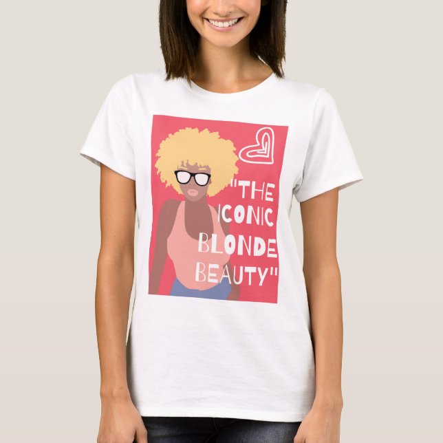 CAMISETA A BELEZA DO BLONDE ICONEC (Frente)