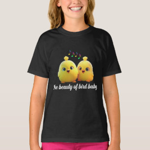 Camiseta A beleza do pássaro bebê